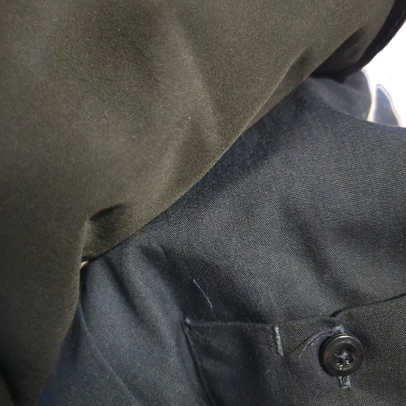 DICKIES | Women's Fitted Work Shirt in Dark Blue/Gray sz M - Picture 5 of 8